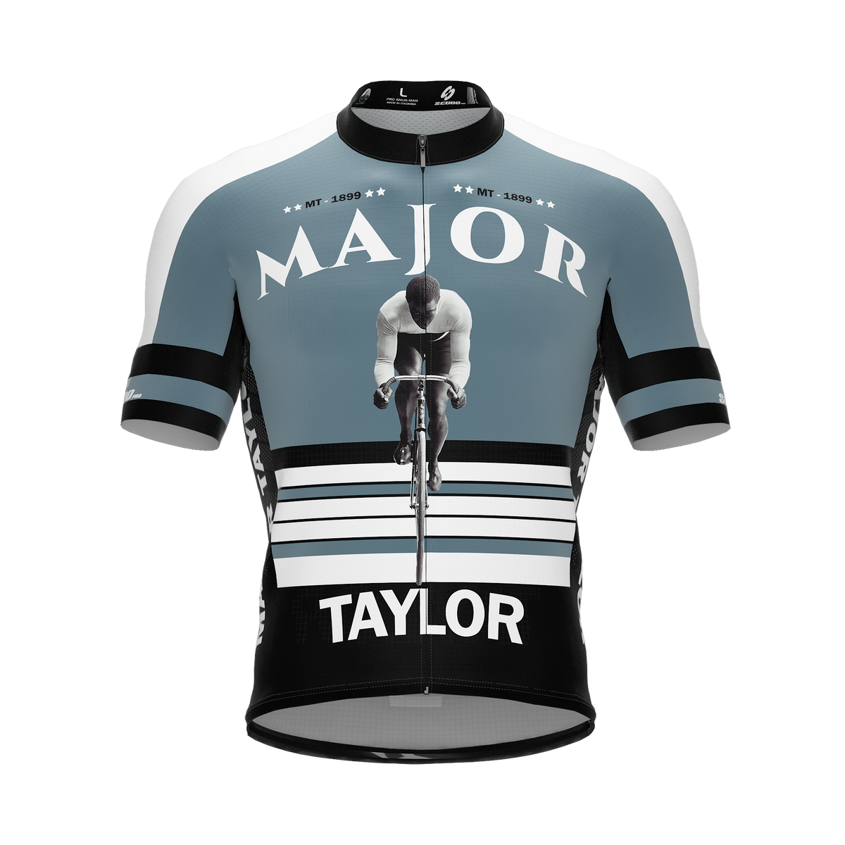 Major Taylor | MT Ride | Short Sleeve Cycling PRO Jersey