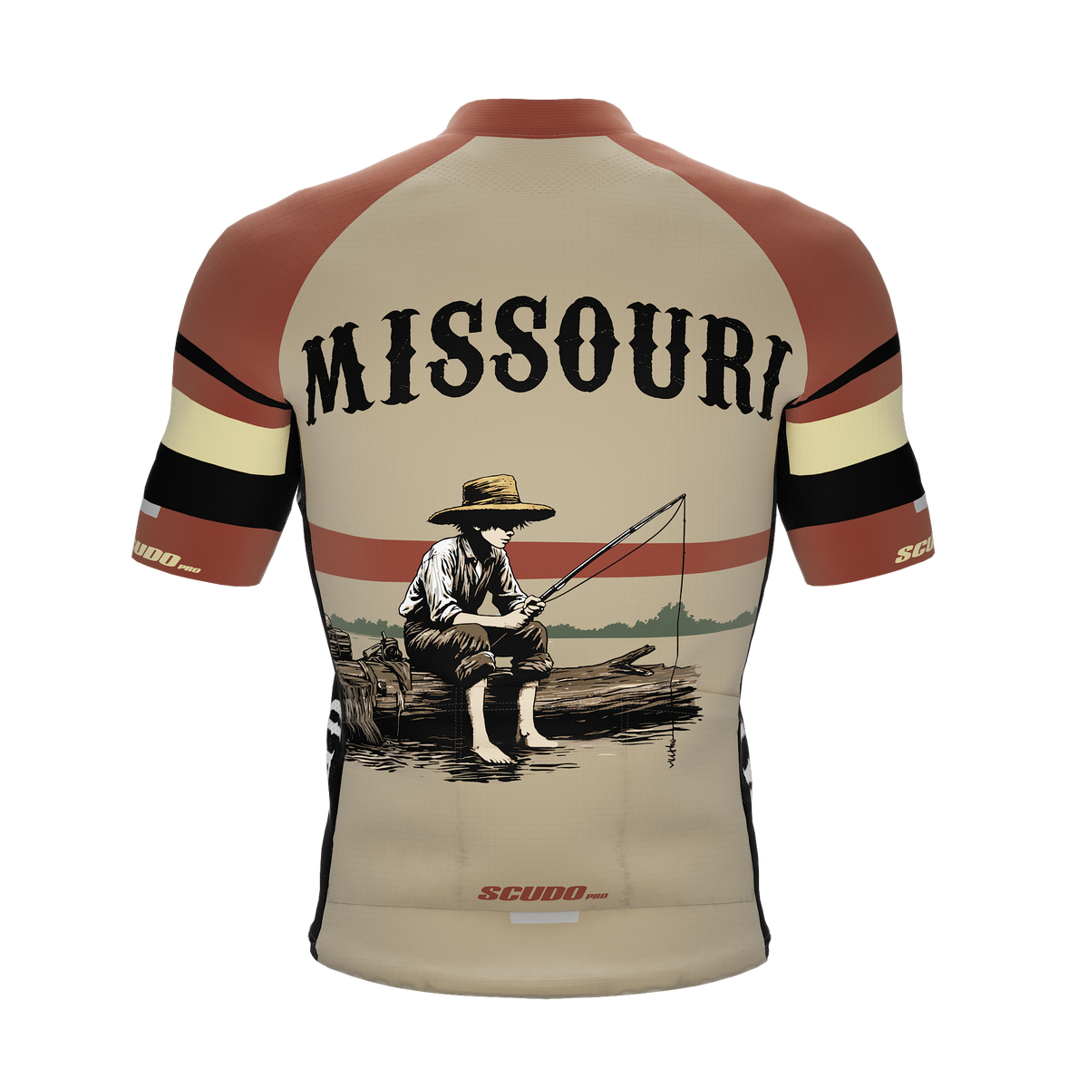 Missouri US State | Short Sleeve Cycling PRO Jersey | Men and Women