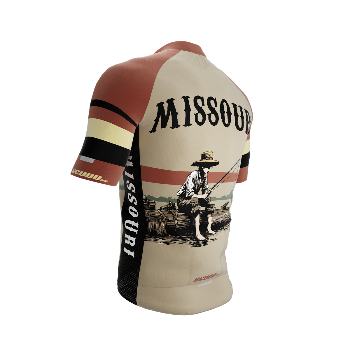 Missouri US State | Short Sleeve Cycling PRO Jersey | Men and Women