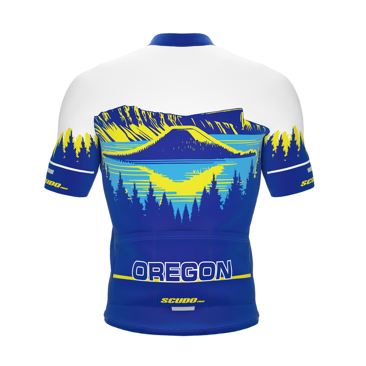 Oregon US State | Short Sleeve Cycling PRO Jersey | Men and Women