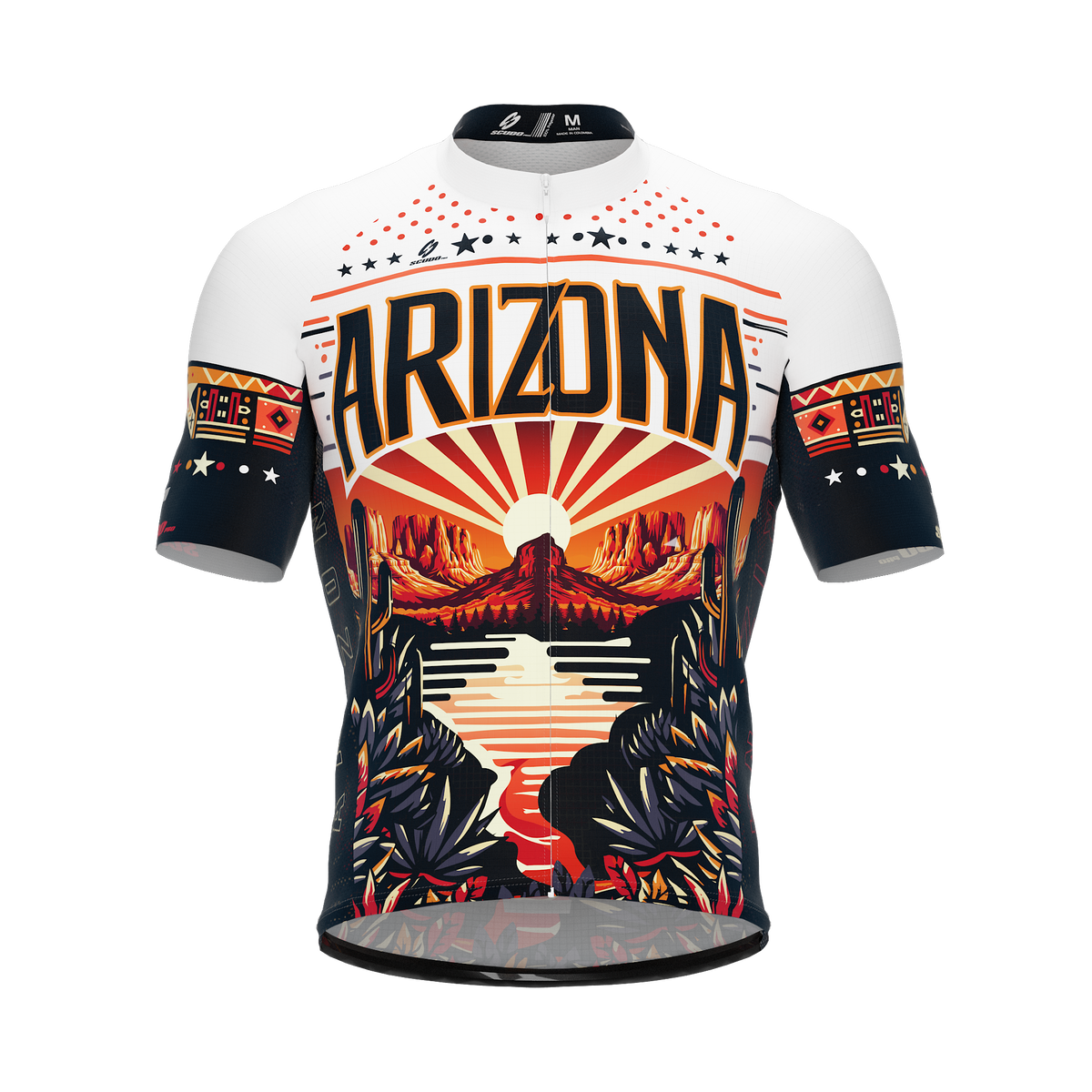 Arizona US State | Short Sleeve Cycling PRO Jersey | Men and Women