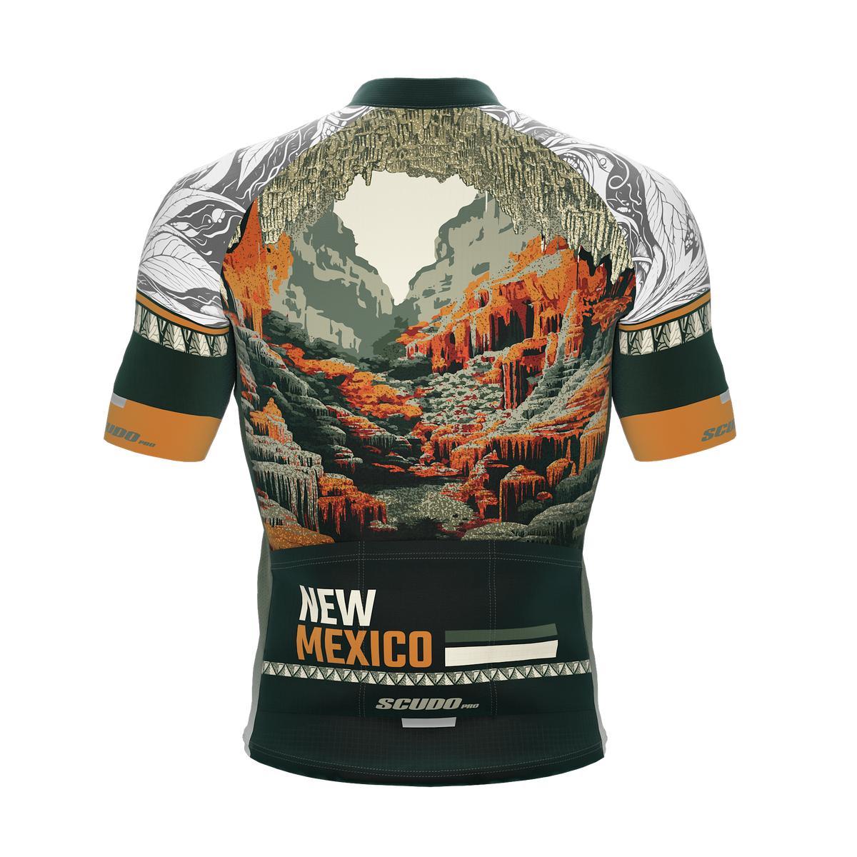 New Mexico US State | Short Sleeve Cycling PRO Jersey | Men and Women