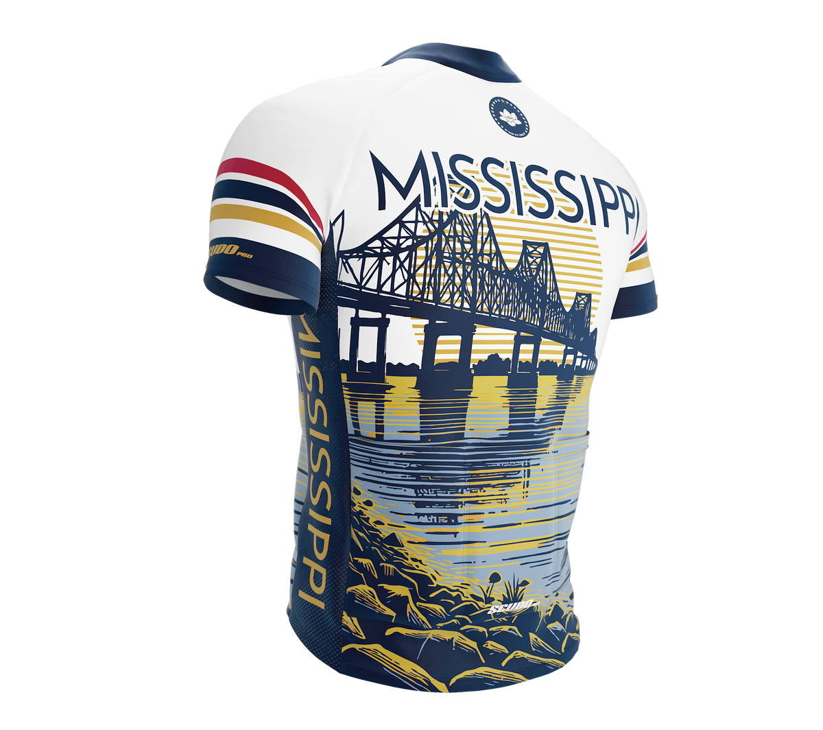 Mississippi US State | Short Sleeve Cycling PRO Jersey | Men and Women