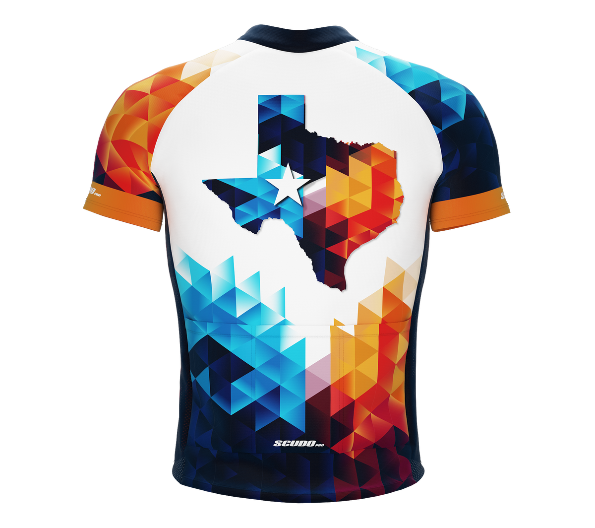 TEXAS | Geometric | Short Sleeve Cycling PRO Jersey | Men and Women