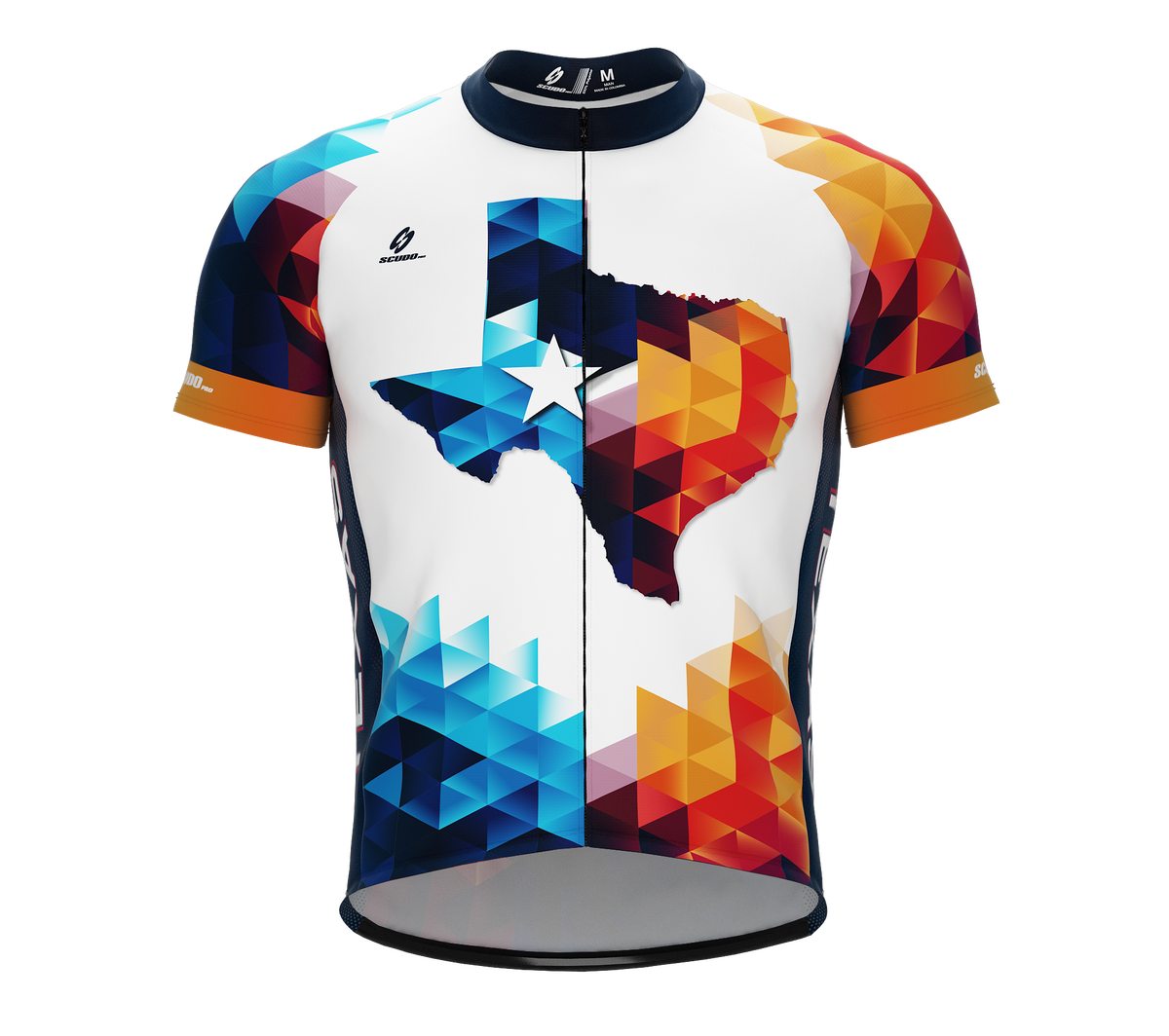 TEXAS | Geometric | Short Sleeve Cycling PRO Jersey | Men and Women