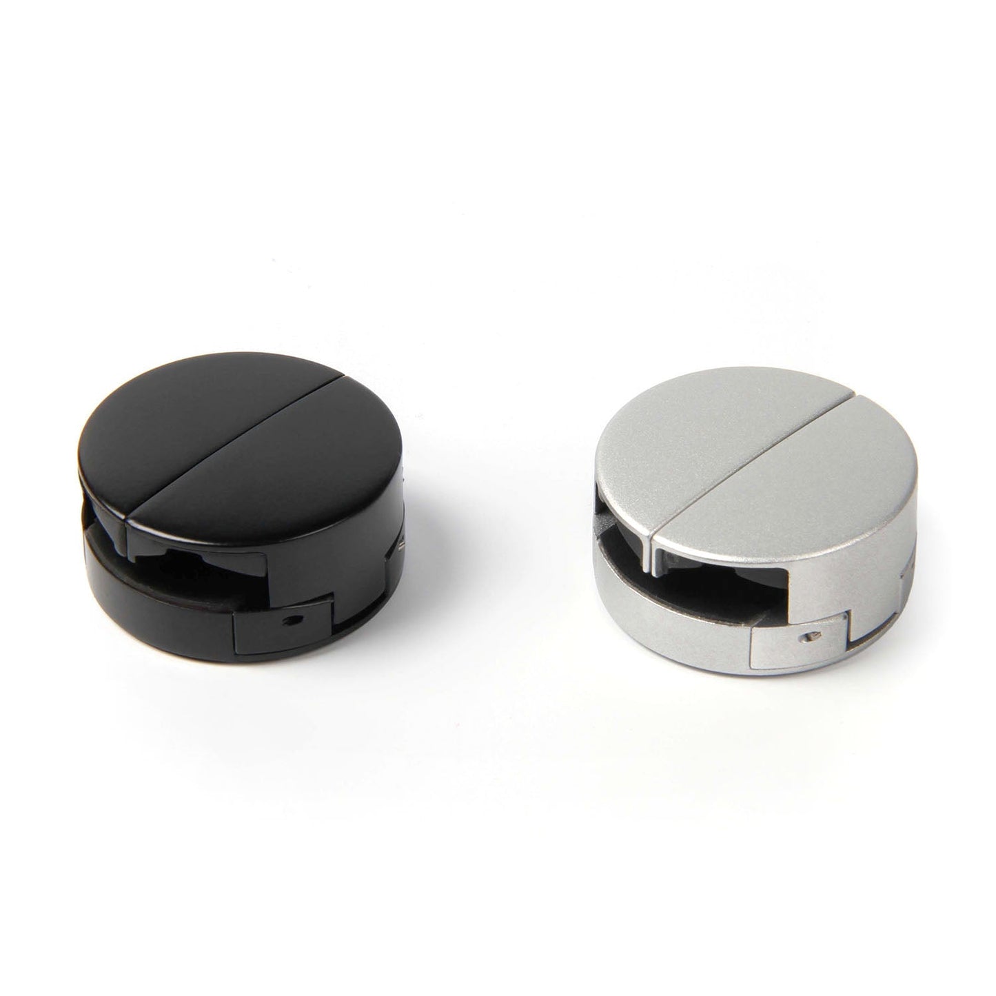 Loop - Micro Mount - Ultra-Compact Bicycle Stem Cap Phone Mount-Silver