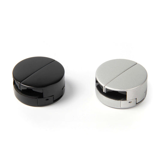 Loop - Micro Mount - Ultra-Compact Bicycle Stem Cap Phone Mount-Silver