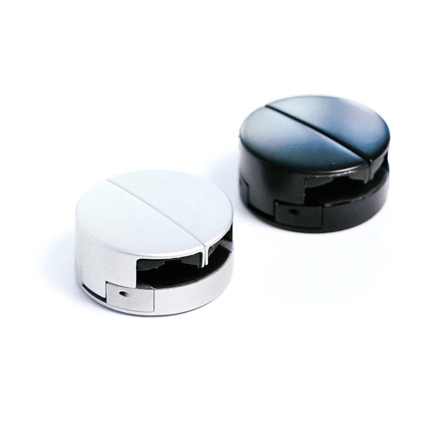 Loop - Micro Mount - Ultra-Compact Bicycle Stem Cap Phone Mount-Silver
