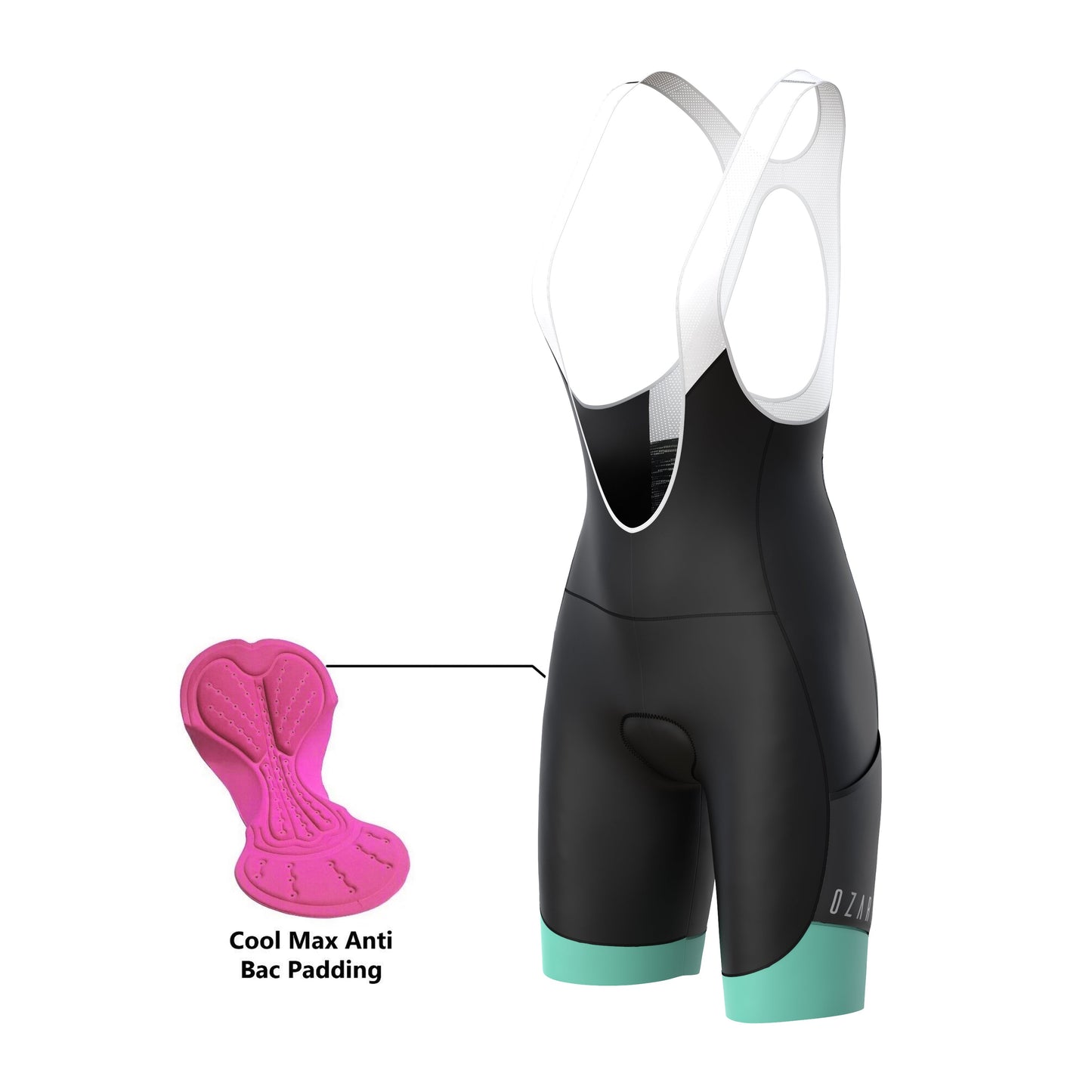 Women's Bib Shorts | Green Core