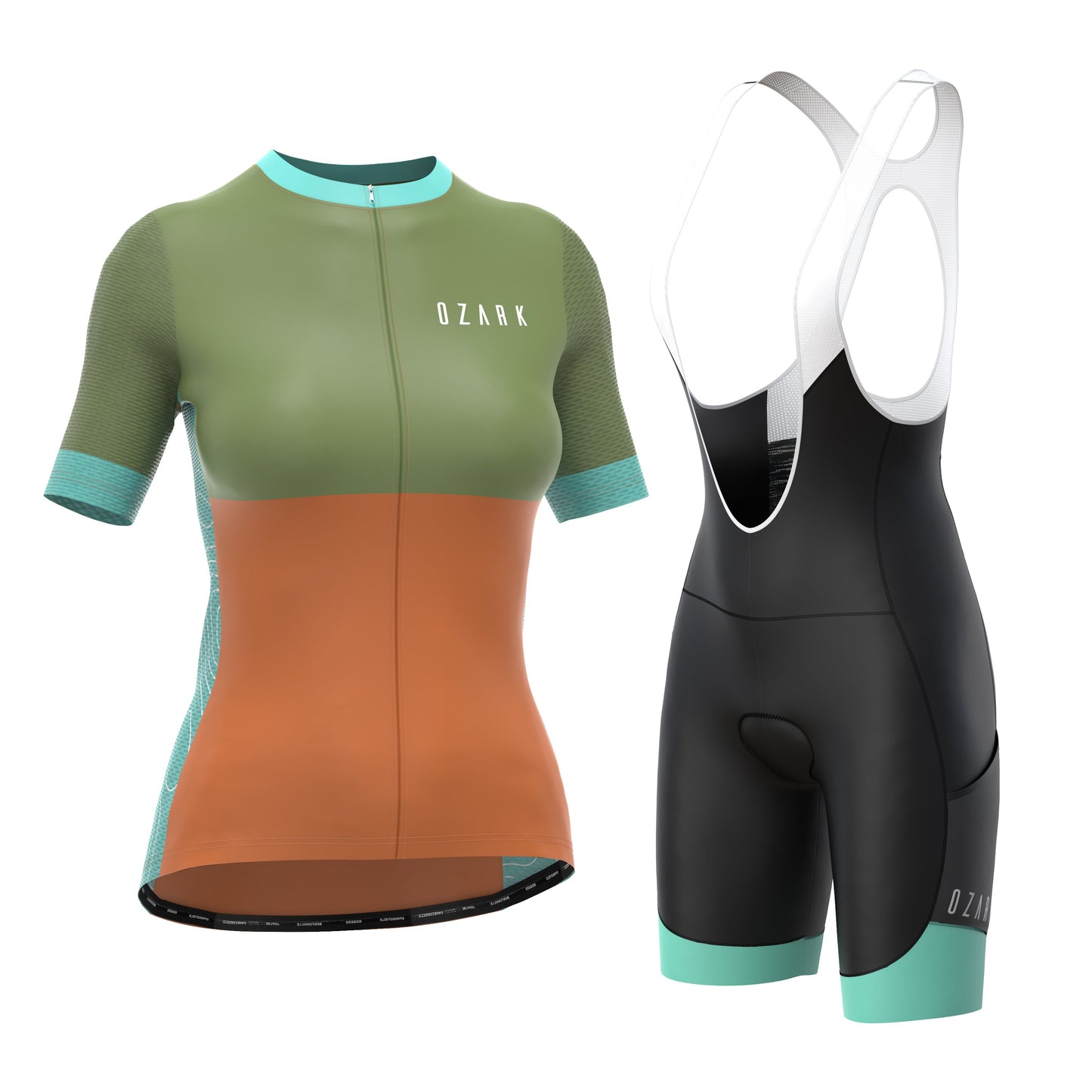 Women's Cycling Jersey | Green Core