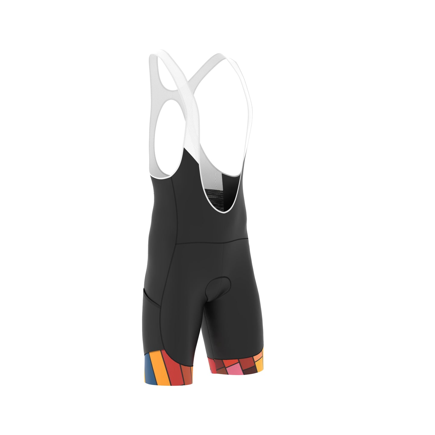 Ledger Mosaic Men’s Bib Shorts – Performance Fit and Comfort