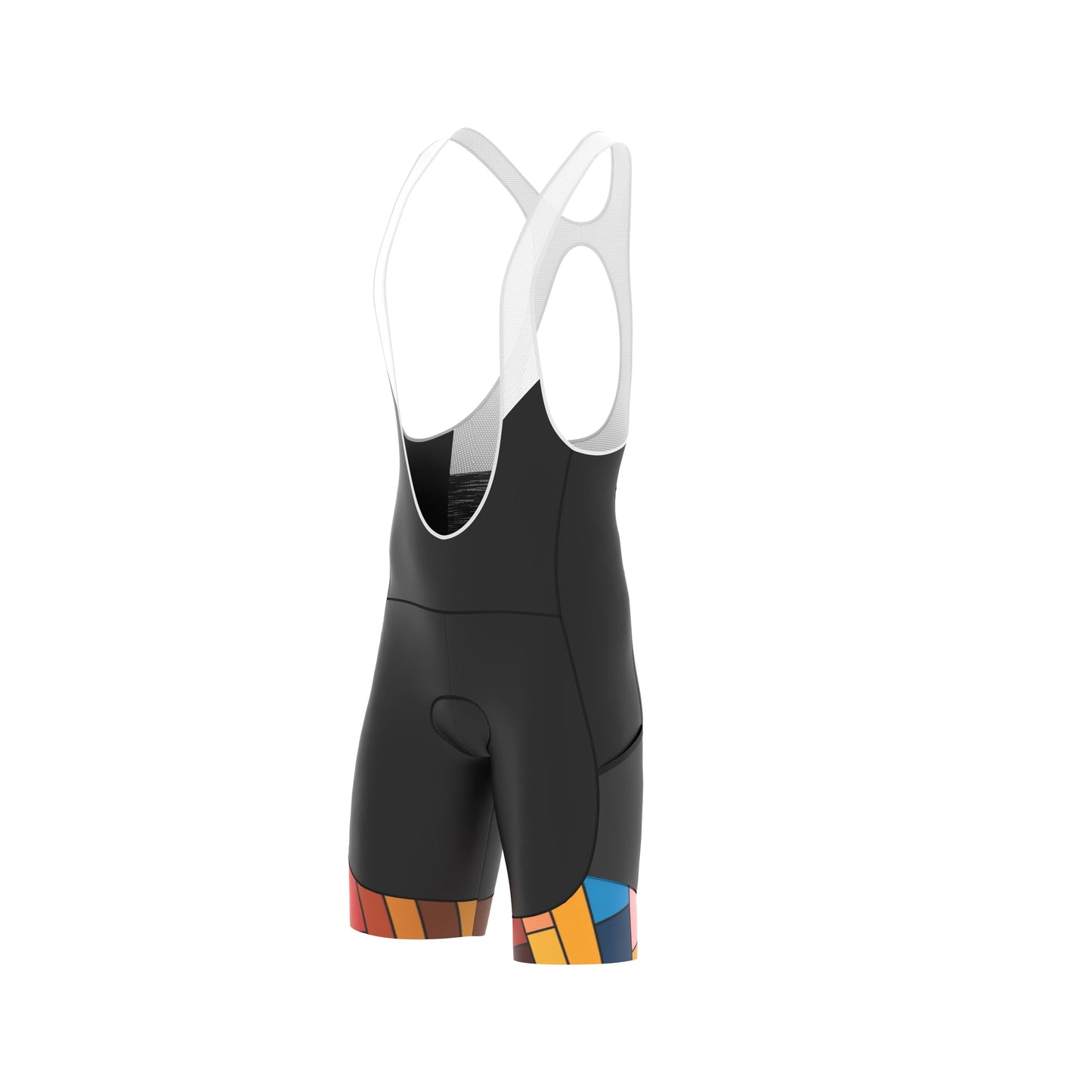 Ledger Mosaic Men’s Bib Shorts – Performance Fit and Comfort