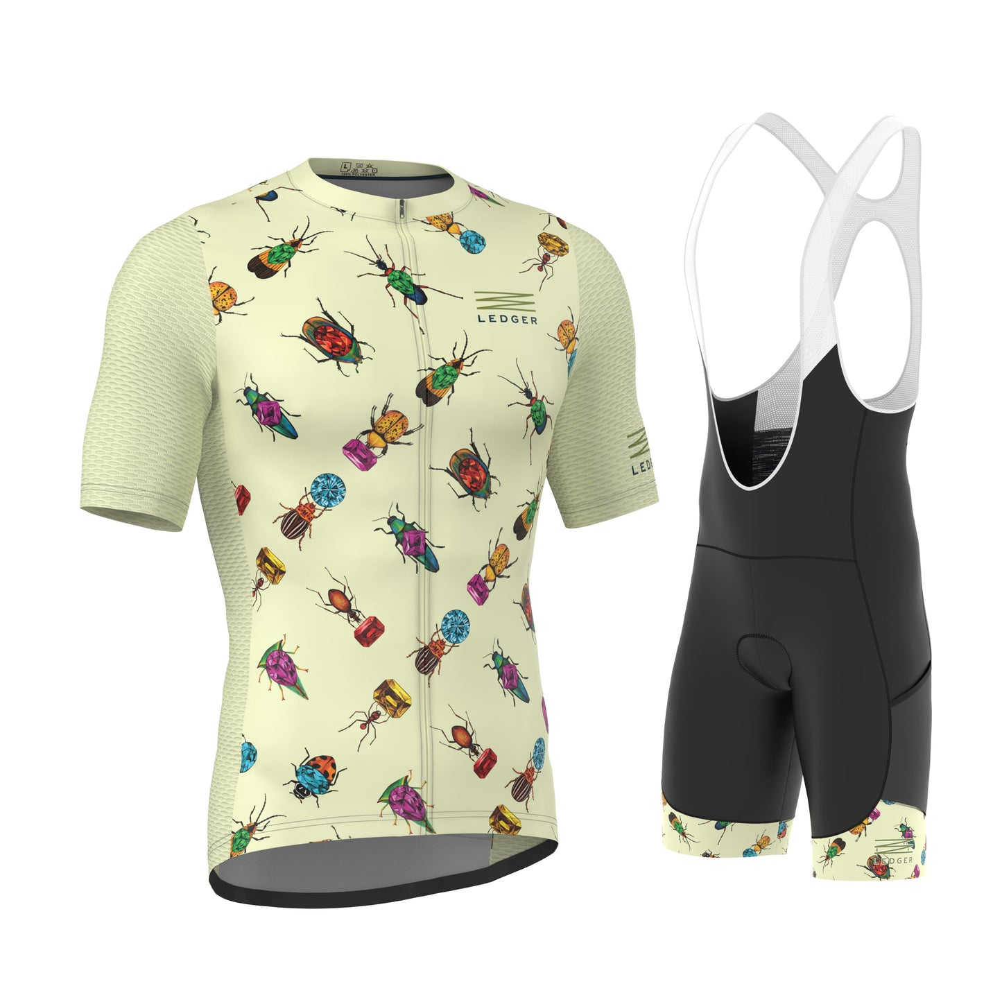 Ledger Critters Men’s Bib Shorts – Performance Support, Comfort, and Endurance Fit