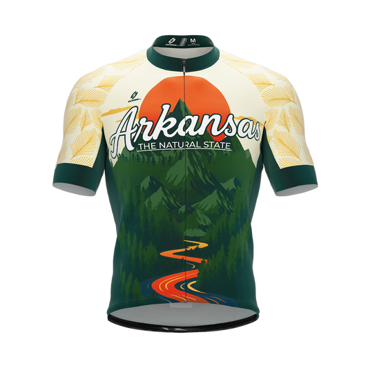 Arkansas US State | V2 | Short Sleeve Cycling PRO Jersey