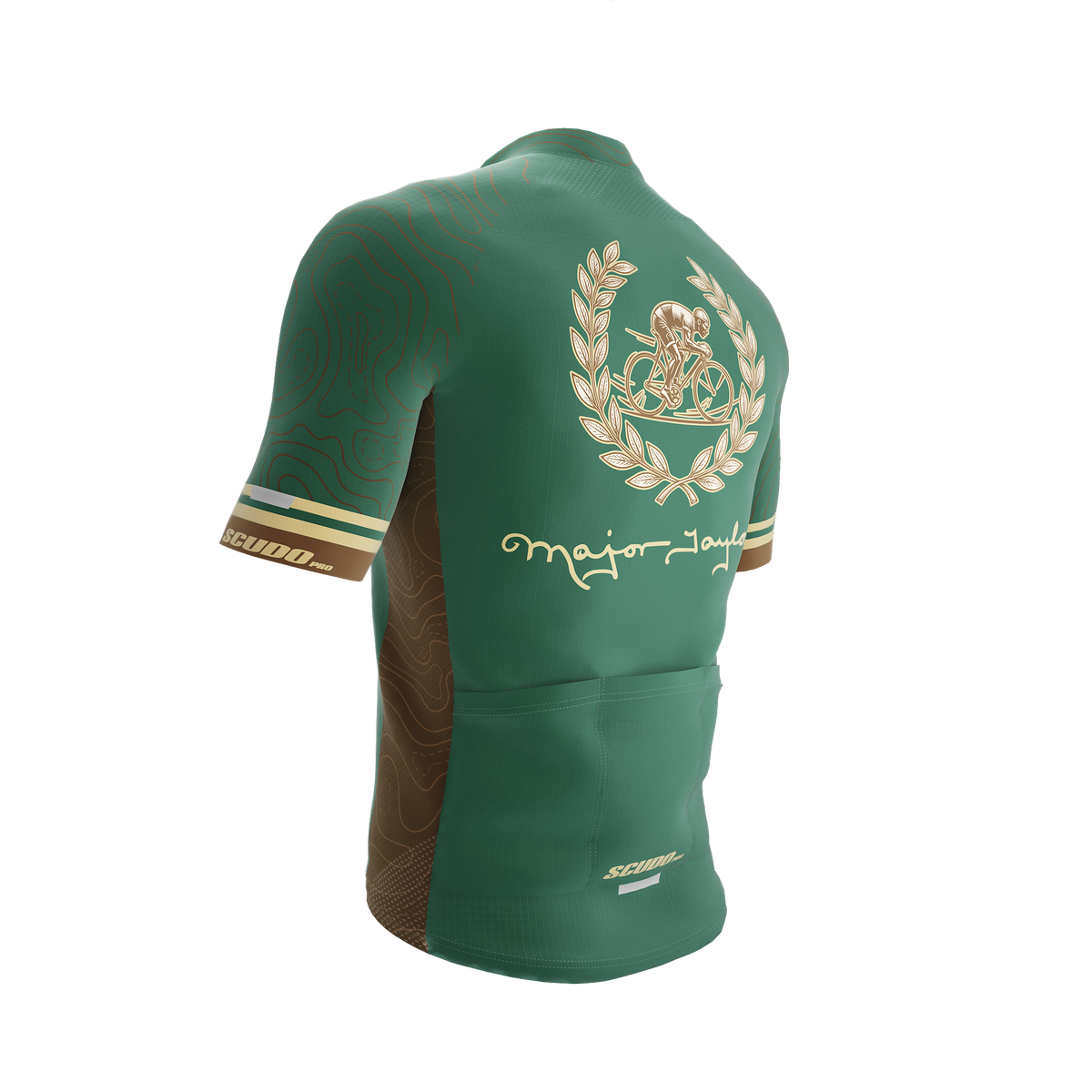Major Taylor | Classic Crest | Short Sleeve Cycling PRO Jersey