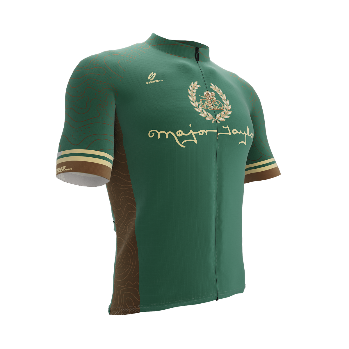 Major Taylor | Classic Crest | Short Sleeve Cycling PRO Jersey