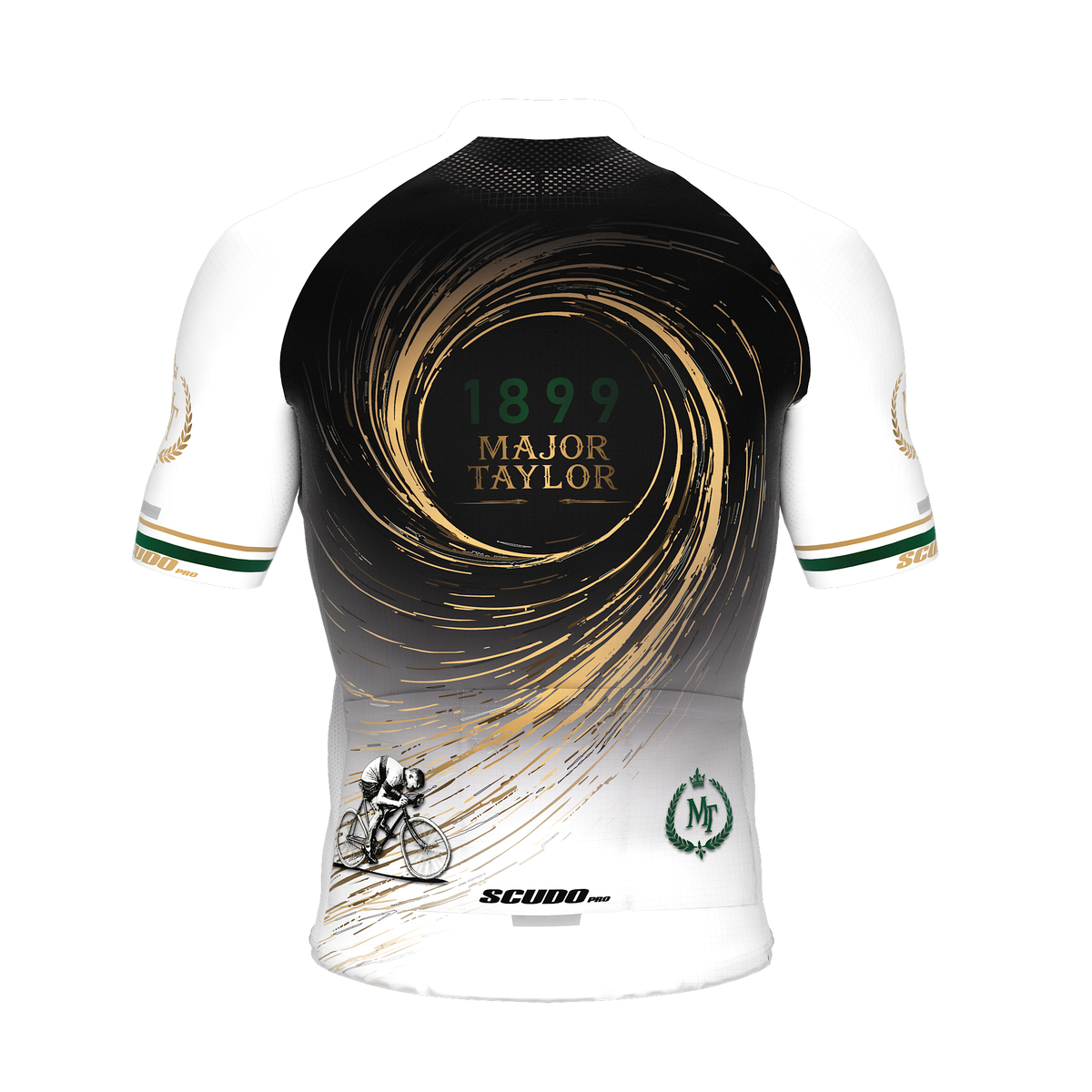 Major Taylor | Golden Champion | Short Sleeve Cycling PRO Jersey