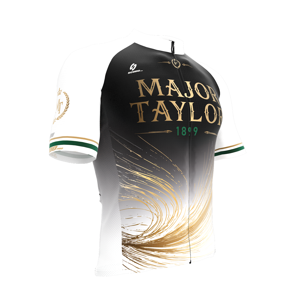 Major Taylor | Golden Champion | Short Sleeve Cycling PRO Jersey