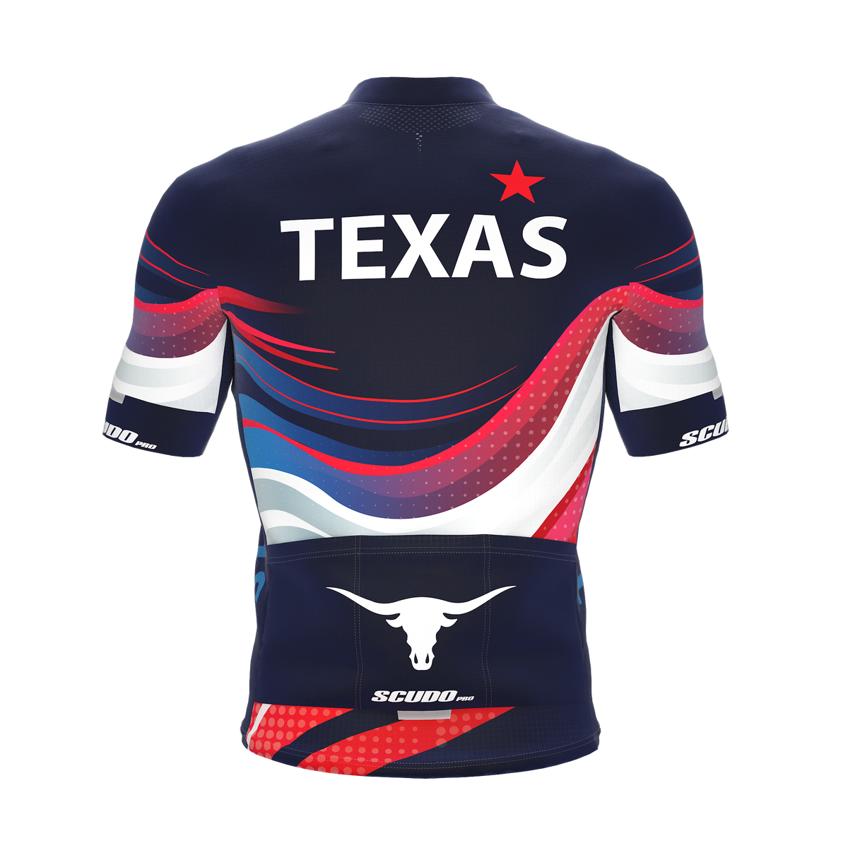 TEXAS US STATE | Short Sleeve Cycling PRO Jersey | Men and Women