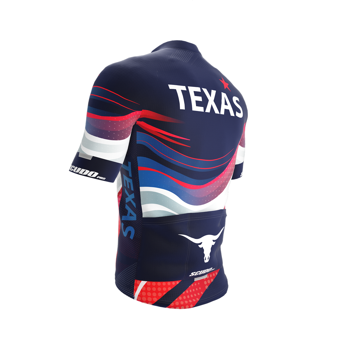 TEXAS US STATE | Short Sleeve Cycling PRO Jersey | Men and Women