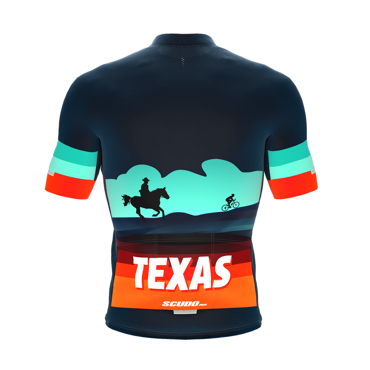 TEXAS Team Bike | Short Sleeve Cycling PRO Jersey | Men and Women