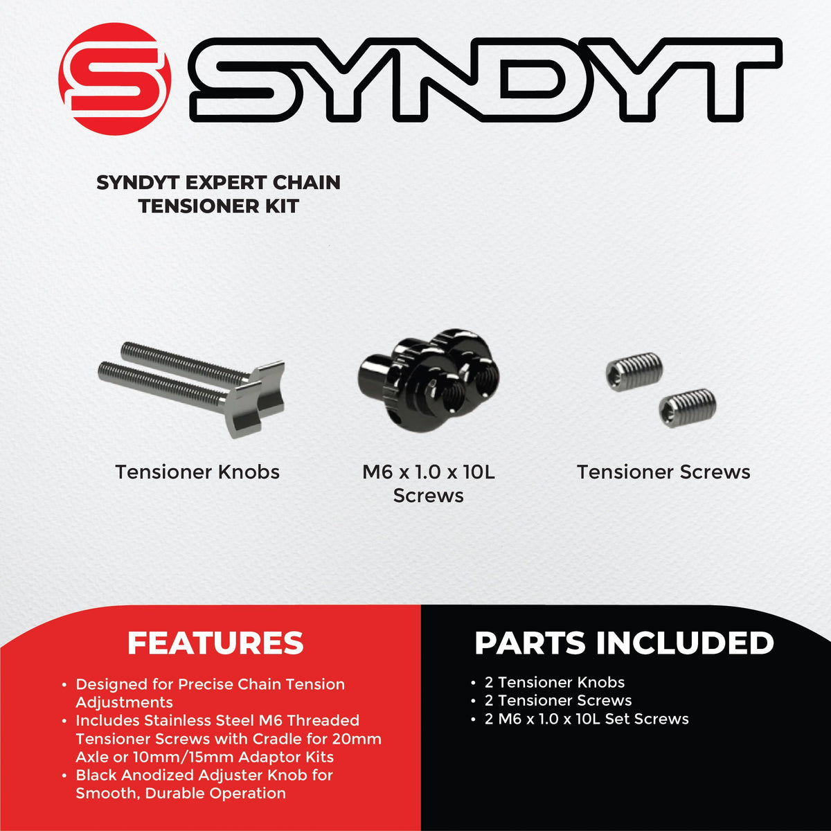 SYNDYT EX BMX Bike  Chain Tensioner Kit