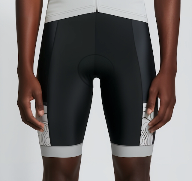 Men’s Core Grey Bib Shorts – Performance Fit, Comfort, and Support
