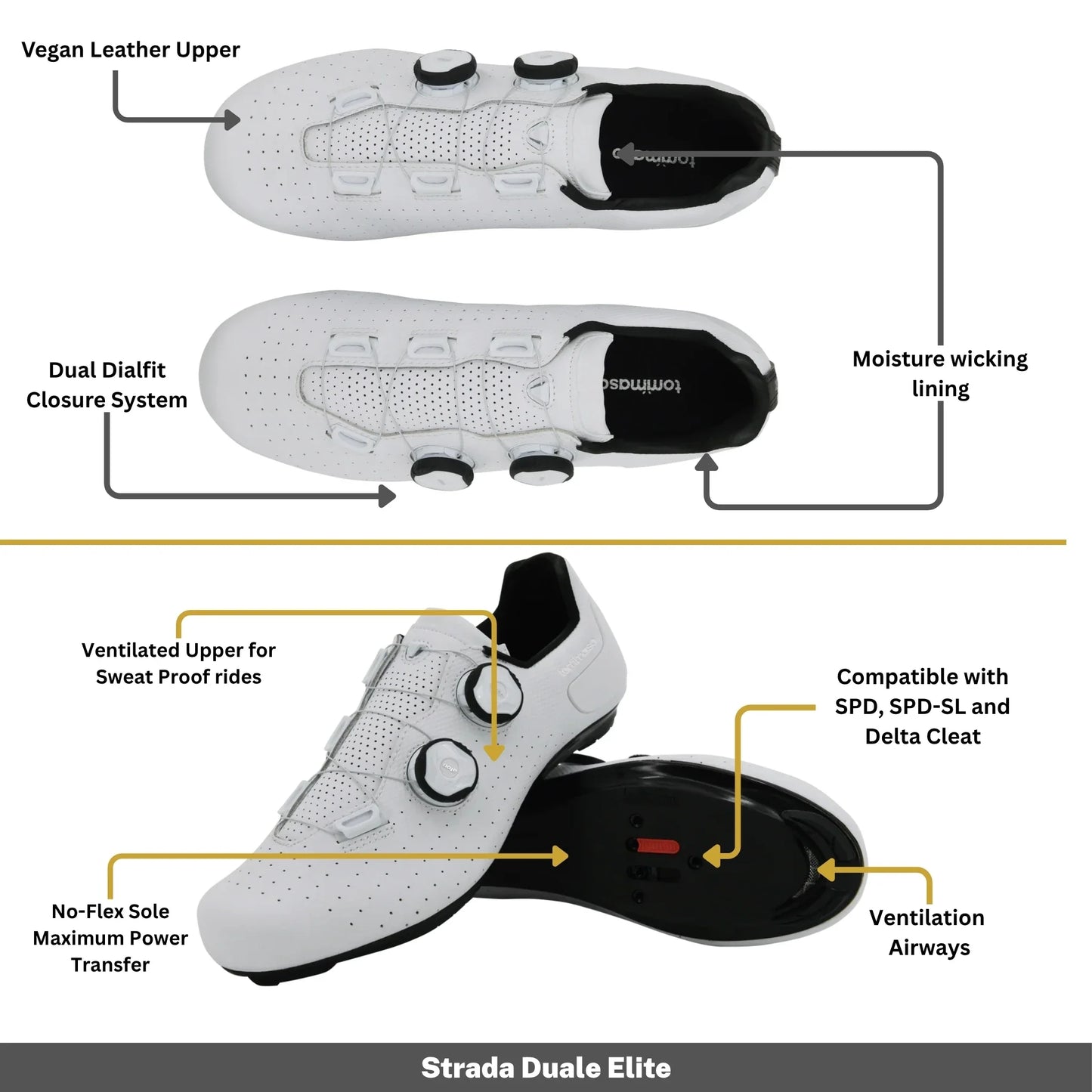 Tommaso Men's Strada Elite Duale