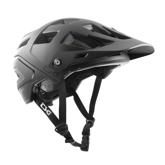 TSG - Scope Mountain bike Style Bike Helmet Solid Color - Satin Black