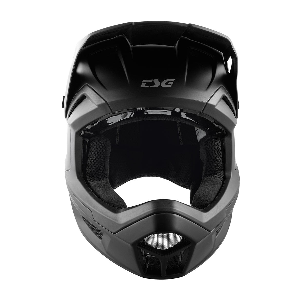 TSG - Sentinel Bike Helmet - Full Face Downhill MTB Style- Satin Black