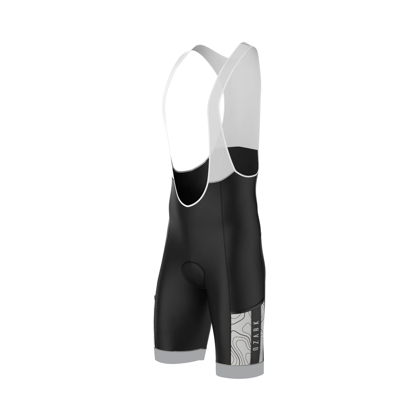 Men’s Core Grey Bib Shorts – Performance Fit, Comfort, and Support