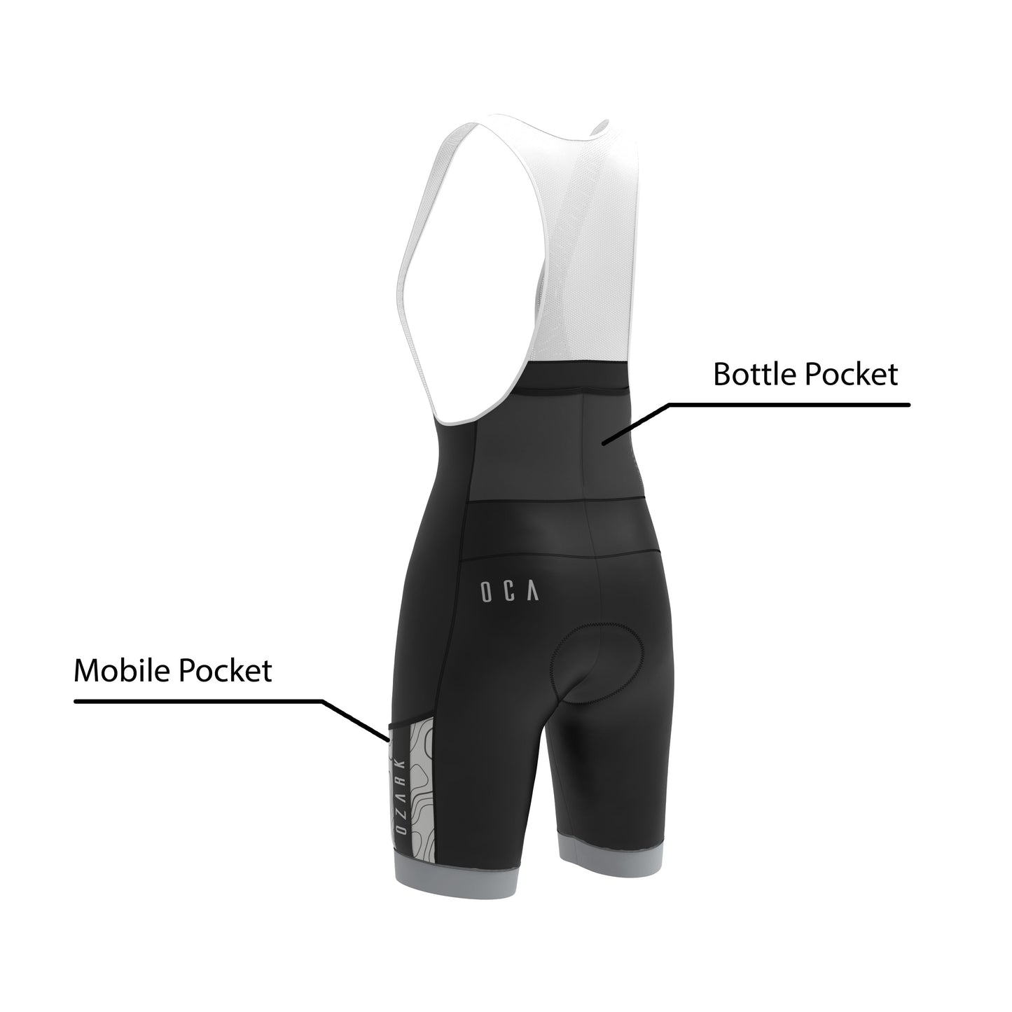 Women's Bib Shorts | White Core