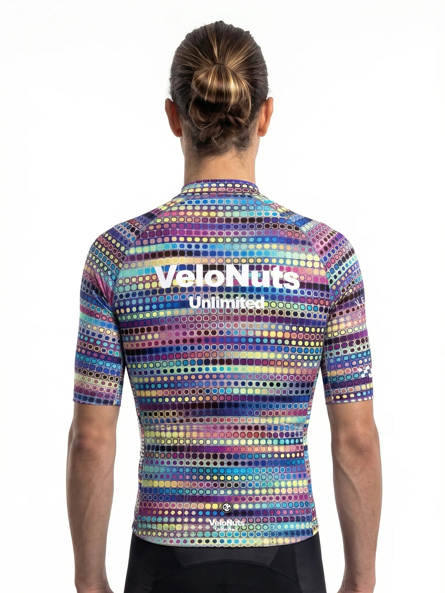 Men's Cycling Jersey-Neon Dotwave