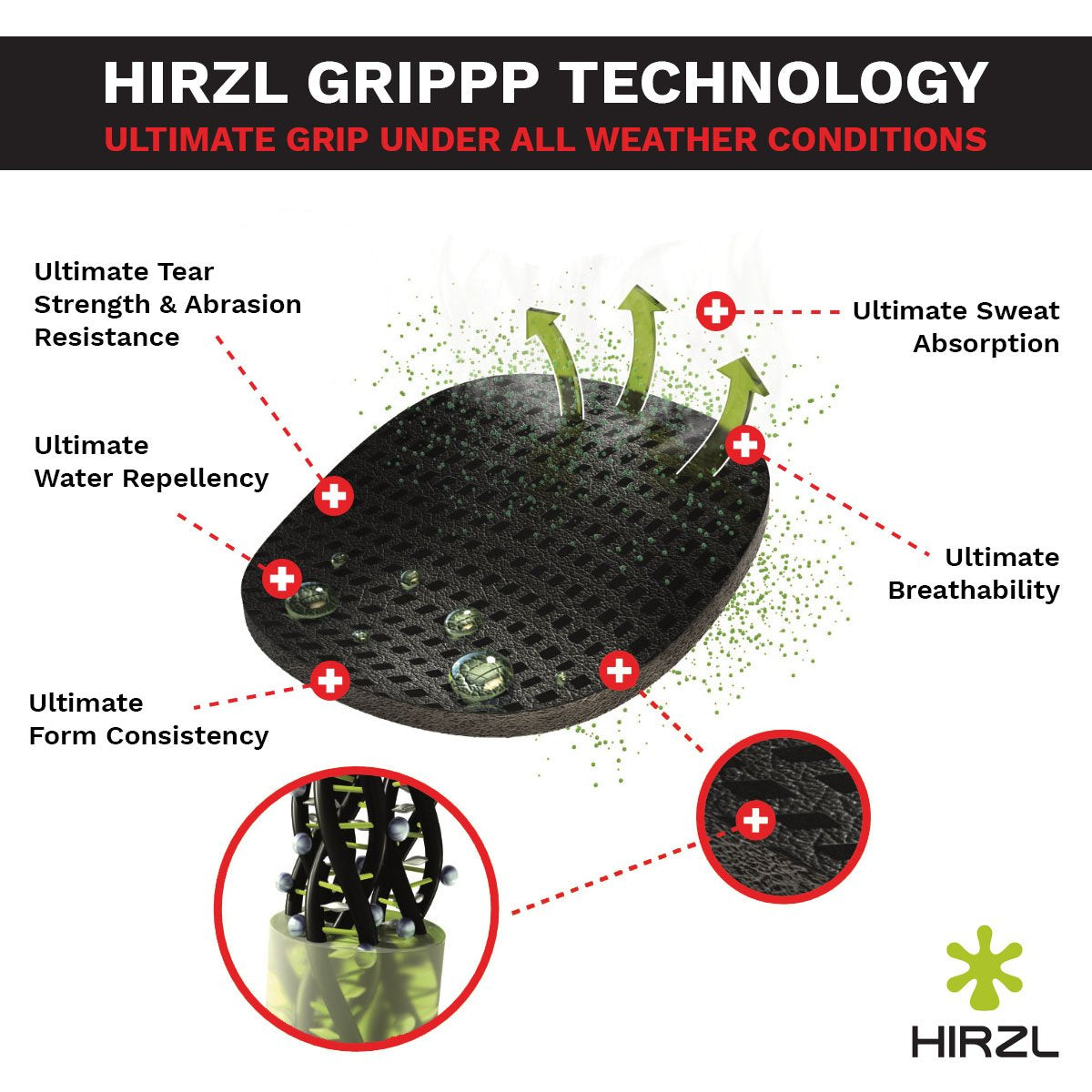 HIRZL - Tour SF 2.0 - Leather Bike Gloves