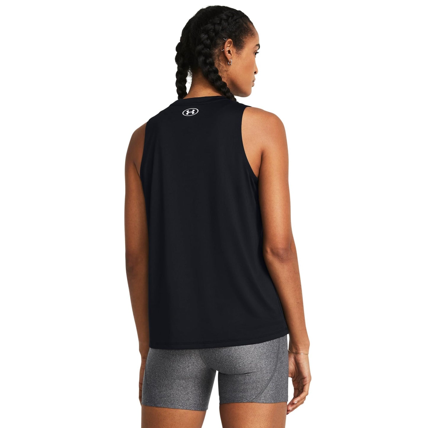Under Armour Tech Tank Women's Running Tank Large Black