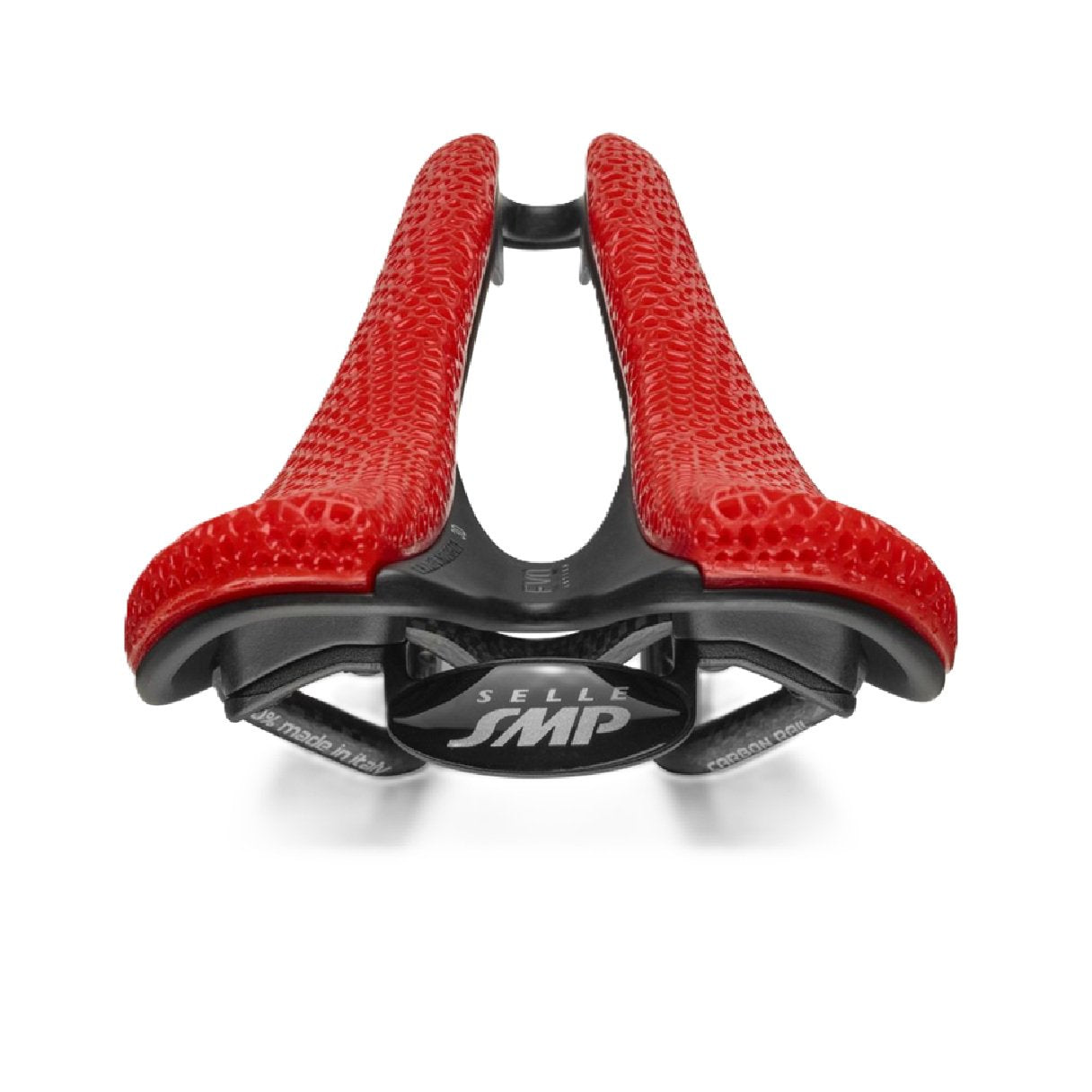 Selle SMP EVO 3D Series Bicycle Racing Saddle w/ Carbon Rails Red