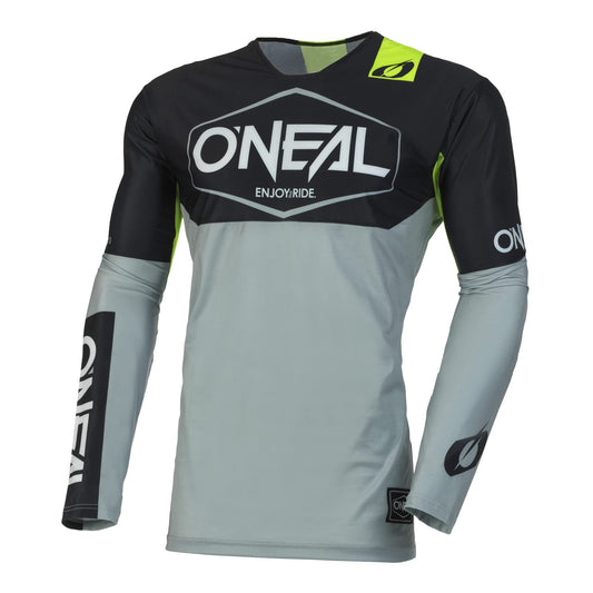 O'NEAL Mayhem Jersey Motocross/MTB  V23 Hexx Gray/Neon, XXL