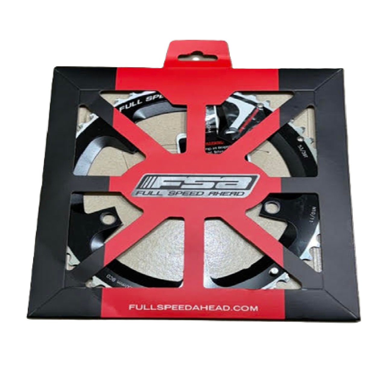 FSA Super Chainring Road Alloy K-Force 130 x 53t - Black (1 ring only)
