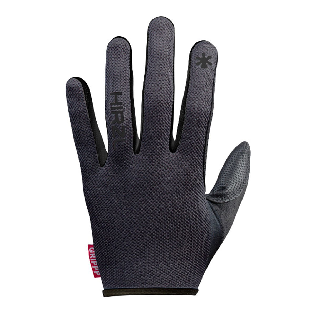 HIRZL - GRIPPP LIGHT FF -Full Finger MTB Bike Gloves Black/Black