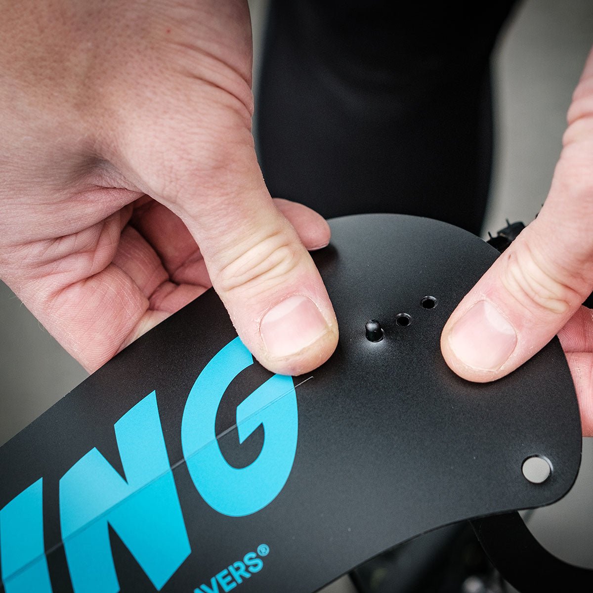 Ass Savers Win Wing 2 Road Rear Mudguard w/ Black Wishbone Spektrum