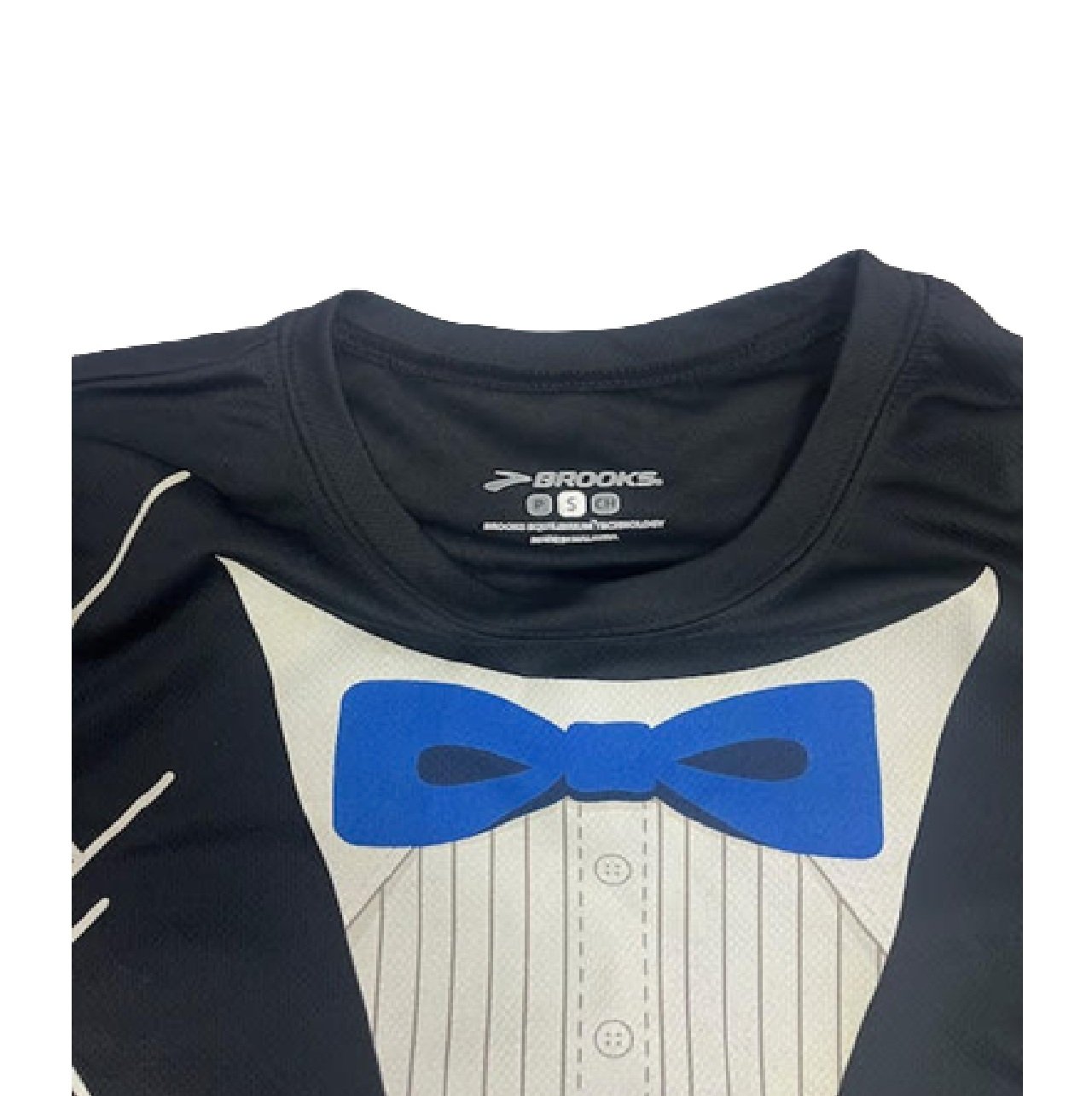 Brooks Tuxedo Thank you Running Performance Running Shirt Small