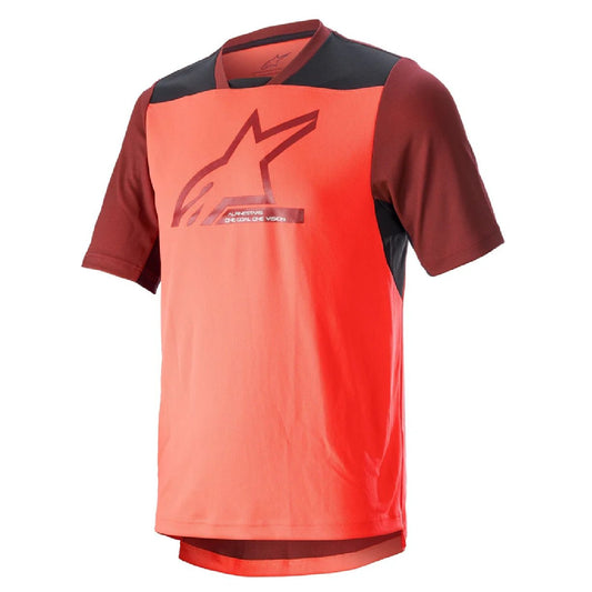 Alpinestars Drop 6 V2 MTB Cycling Jersey - Short Sleeve Orange