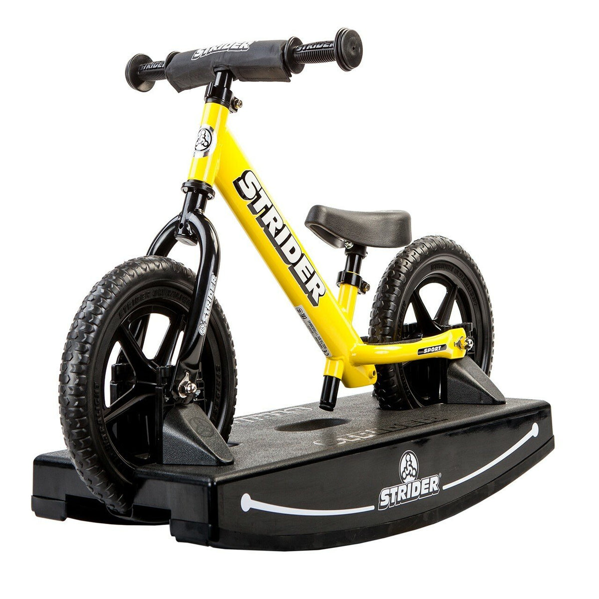 Strider Rocking Bike Strider 12 Sport Baby Bundle 2 in 1 Rocker base & balance bike learn t ...