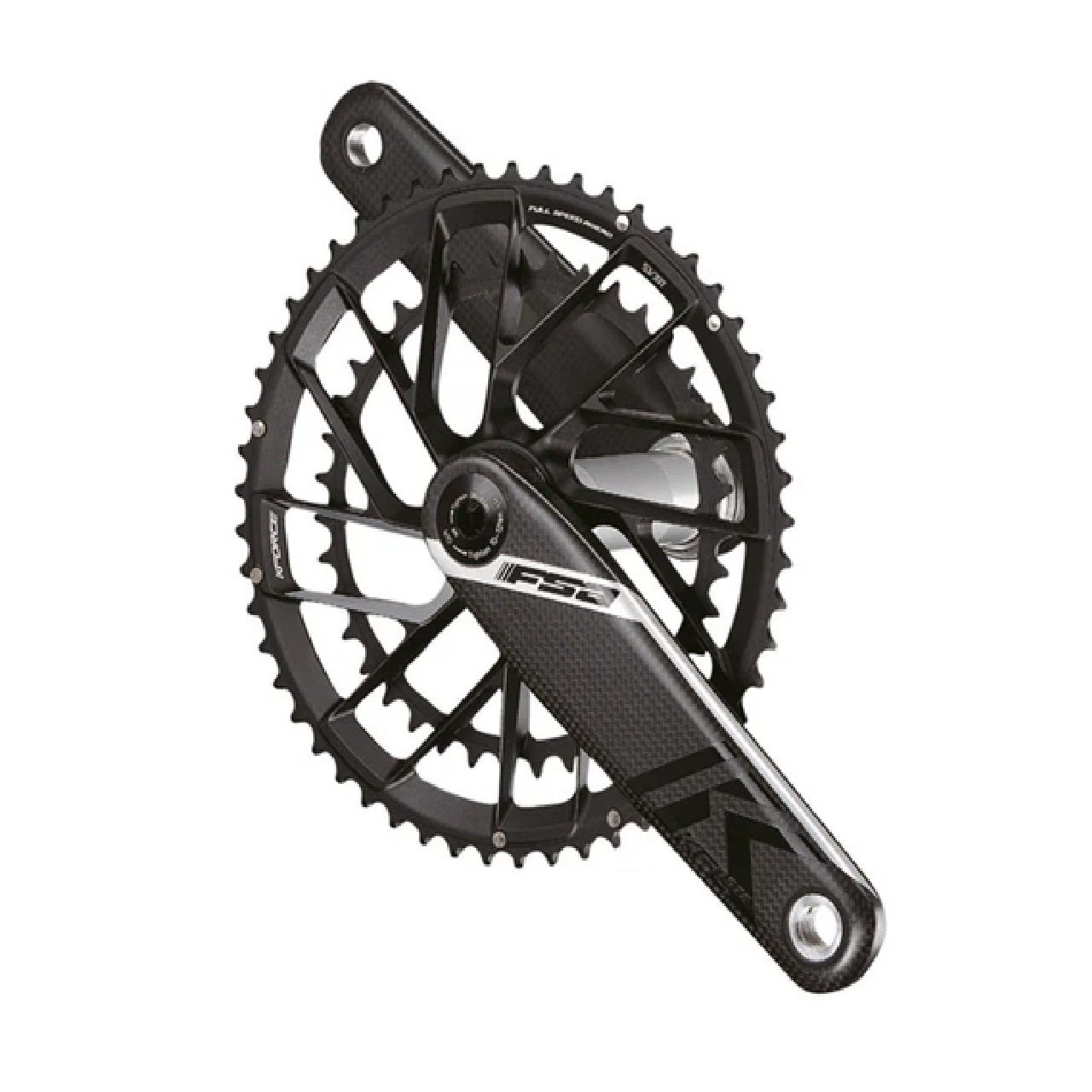 FSA K-Force Team Edition Carbon Road Crankset 50/34 SH 12 Speed 165mm