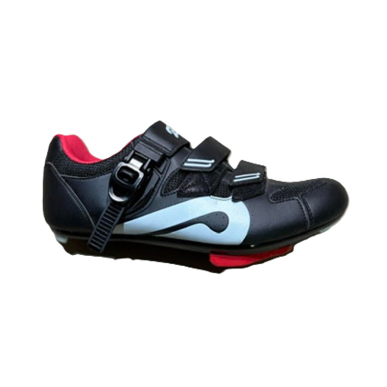 Peloton Indoor Cycling Shoes EU 41 (US 8M/10W) 3-Bolt Look Delta with Red Cleats - Black bm1