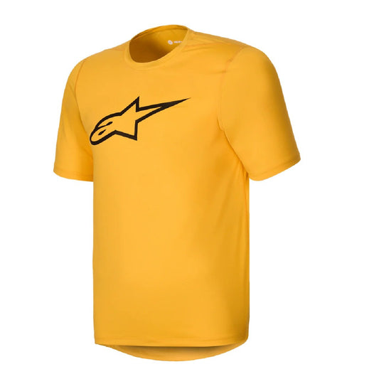 Alpinstars A-Dura Astar MYB Cycling Jersey - Short Sleeve-Yellow