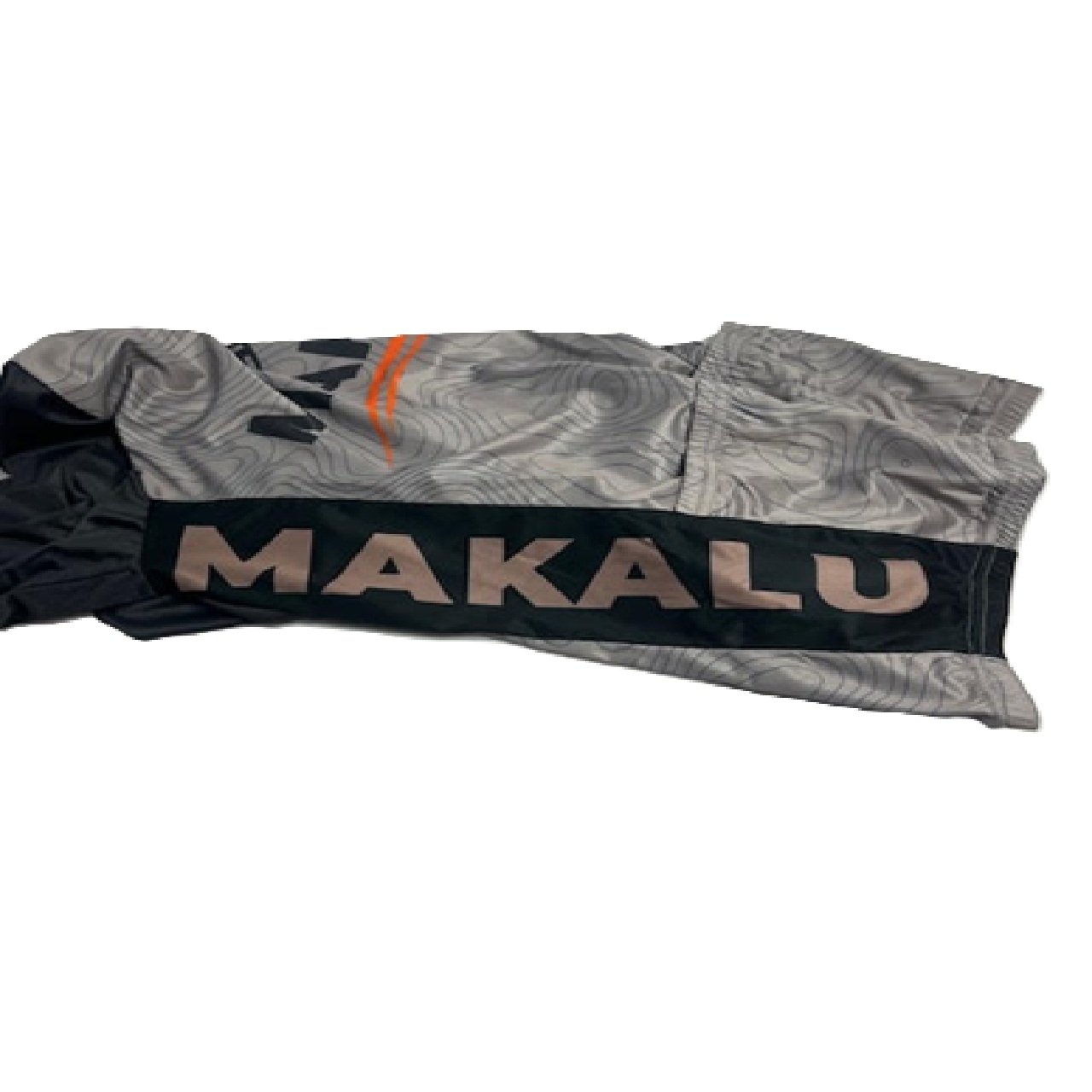 Makalu Topography full zip Cycling Jersey Large -Gray