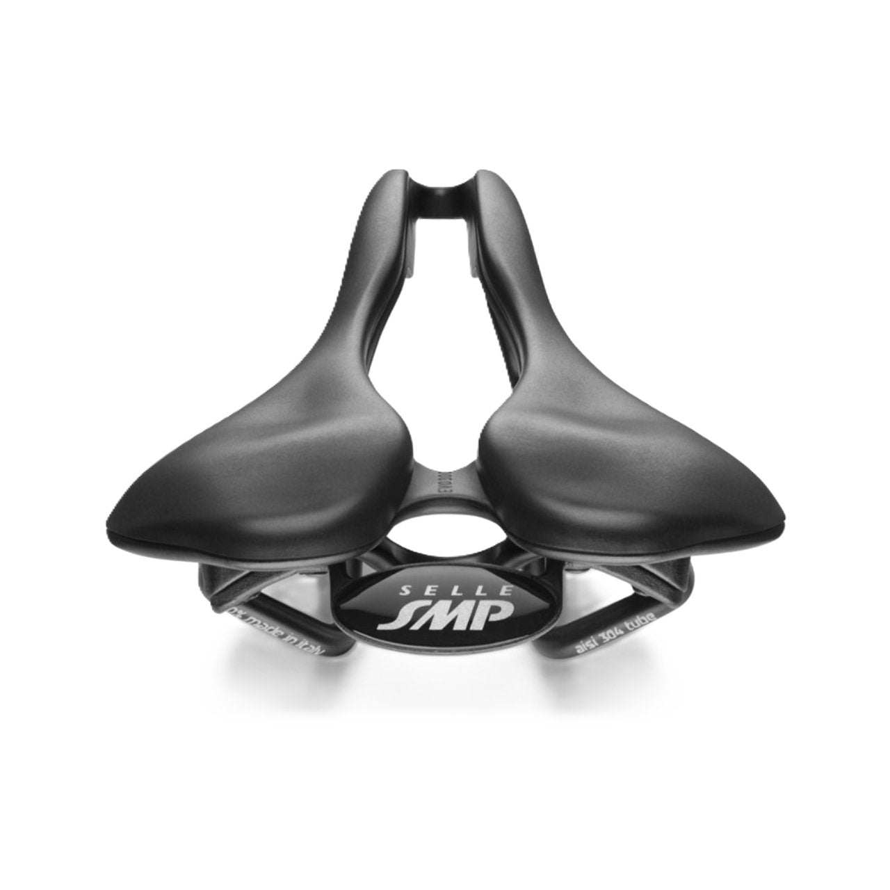 Selle SMP EVO 30C Bike Saddle w/Steel Rails Black Bike Seat