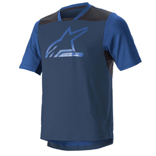 Alpinestars Drop 6 V2 MTB Cycling Jersey - Short Sleeve Blue