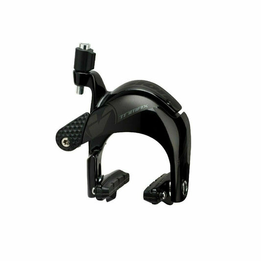 Vision Trimax Aero Caliper Brakeset Polished Black w/Vision logo Triathlon Pair